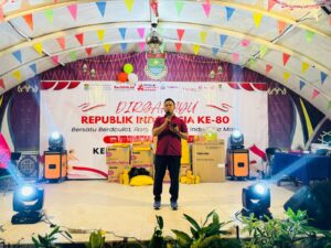 Malam Puncak Perayaan HUT ke-80 Republik Indonesia Tingkat Kelurahan Kaduagung