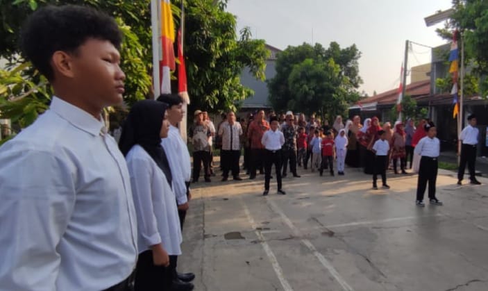 Pemimpin Upacara Cilik HUT RI Ke 80, Hadir Di Banten