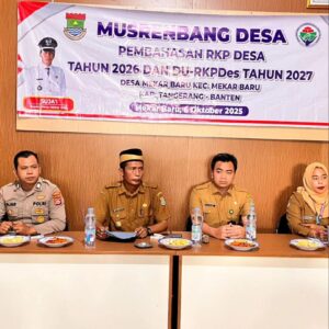 Musrenbang Desa Mekar Baru Fokus pada Rencana Pembangunan Tahun 2026 dan Usulan Tahun 2027