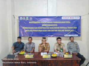 Musrenbang Desa Waliwis Bahas Rencana Pembangunan Tahun 2026 dan Usulan Tahun 2027