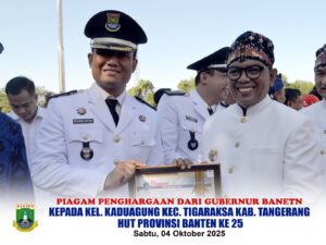 Kelurahan Kaduagung Raih Juara Pertama Lomba Kelurahan Tingkat Provinsi Banten Tahun 2025