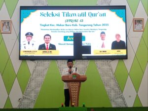 Camat Mekar Baru Resmi Buka Seleksi Tilawatil Quran (STQ) ke-13 Tingkat Kecamatan Mekar Baru Tahun 2025
