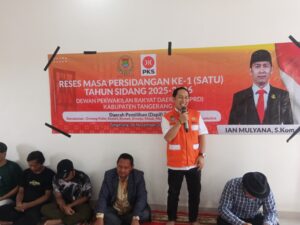 Anggota DPRD Tangerang Ian Mulyana Gelar Reses Masa Sidang I 2025–2026