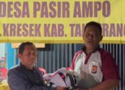 Respons Cepat Pakombes, Ketua Datangi Pasir Ampo Salurkan Bantuan Banjir