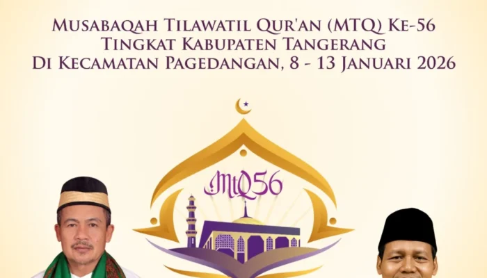 Camat Mekar Baru Mengucapkan Selamat dan Sukses MTQ ke-56 Kabupaten Tangerang