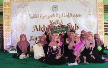 Unik! Santri Ponpes Al-Jauharatun Naqiyah Meriahkan Haflah dengan Perkusi Barang Bekas