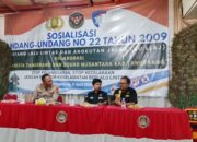 Sosialisasikan UU Lalu Lintas, Squad Nusantara Kab Tangerang Gandeng Polresta Tangerang